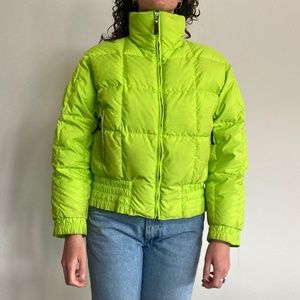 Sport Kaelin Vintage Ski Puffy (Lime)